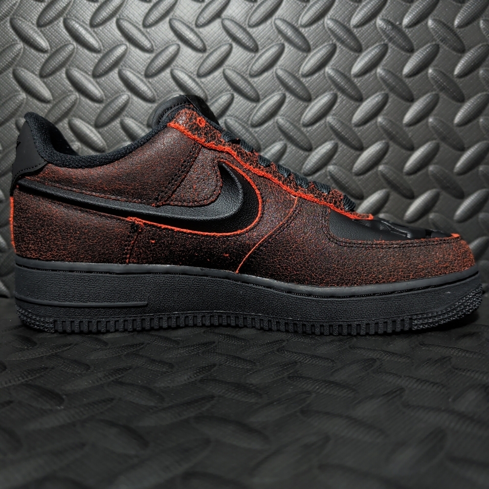 Nike Air Force 1 Low Retro "Halloween Skull" QS HV2016-001 size 7.5 - Picture 5 of 10